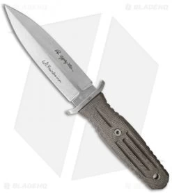 Boker A-F Harsey 4.5 Applegate-Fairbairn Combat Knife (4.6" Stonewash) 120644