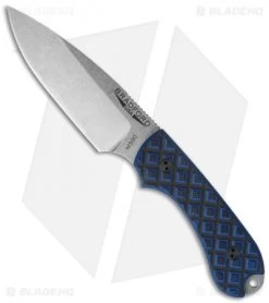 Bradford Knives Guardian3 Knife Black/Blue G10 (Sabre/M390/Stonewash)