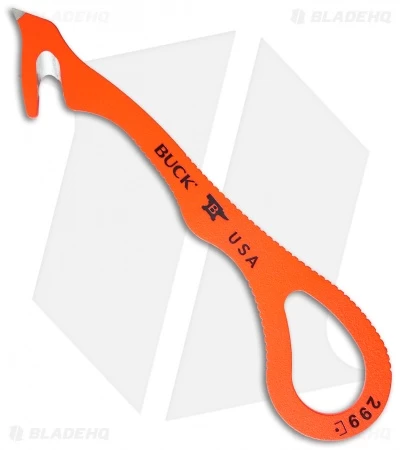 Buck Knives Buck 299 Strap Cutter Orange W/ Nylon Sheath 0299ORG-B