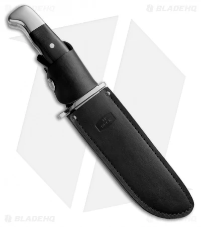 Buck Knives Buck Frontiersman Fixed Blade Knife Black Micarta (6.25" Satin) 0124BKSLE - Image 2