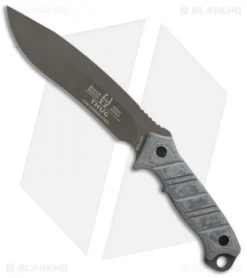 Buck Knives Buck/Hood Thug Fixed Blade Knife Micarta (7" Black) 0070BKSBH