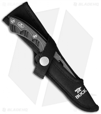 Buck Knives Buck 538 Open Season Small Game Knife Black (4.25" Satin) 0538BKS - Image 2