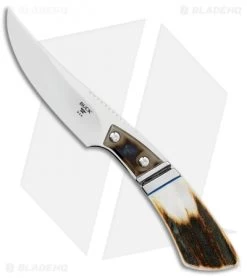 Buck Knives Buck Spur Heritage Collection Fixed Blade Knife Stag (3.25" Mirror)