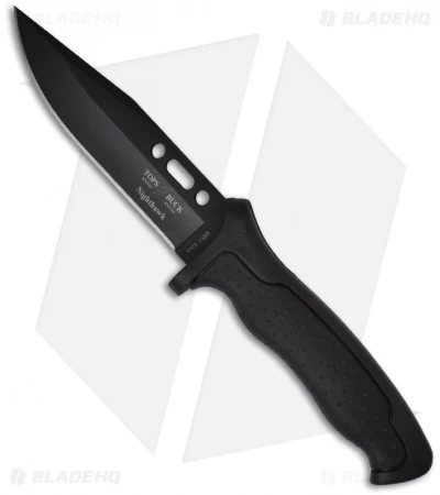 Buck Knives TOPS Knives / Buck Short Nighthawk Fixed Blade Knife (4.9" Plain)