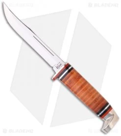 Case Leather Hunter Knife Fixed Blade (316-5 SS) 0381