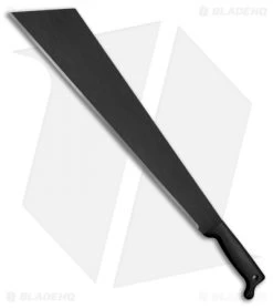 Cold Steel Slant Tip Machete Fixed Blade Knife (21" Black) 97ST21S