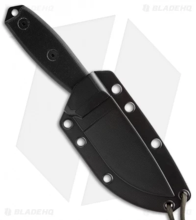 ESEE Knives ESEE-3MIL-P-BLK Knife Black G-10 & MOLLE Back (3.88" Black) - Image 2