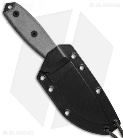 ESEE Knives ESEE-3P-MB-B Knife Black Sheath & MOLLE Back (3.88" Black) - Image 2