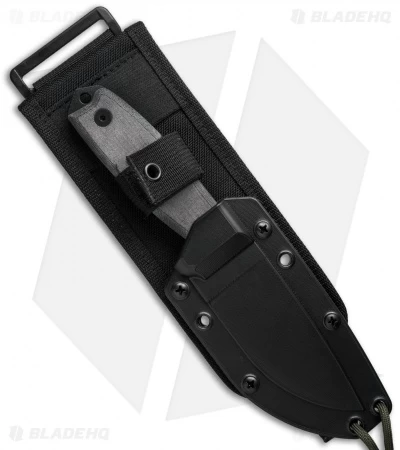 ESEE Knives ESEE-3P-MB-B Knife Black Sheath & MOLLE Back (3.88" Black) - Image 3