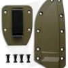 ESEE Knives ESEE-4 Molded Sheath + Clip Plate (OD Green)