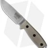 ESEE Knives ESEE-4P-MB-SS Knife Micarta MOLLE Back (4.5" 440C)