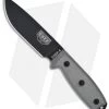 ESEE Knives ESEE-4P-MB Fixed Blade Knife + MOLLE Back (4.5" Black)