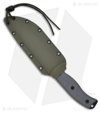 ESEE Knives ESEE-6P-OD Knife W/ OD Green Sheath (6.5" Plain) - Image 2