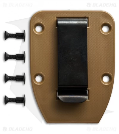 ESEE Knives 3/4 Clip Plate For ESEE-4 (Coyote Brown) - Image 2