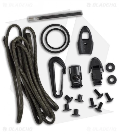 ESEE Knives Izula Tactical Gray Neck Knife Powder Coat + Kit Extras - Image 3