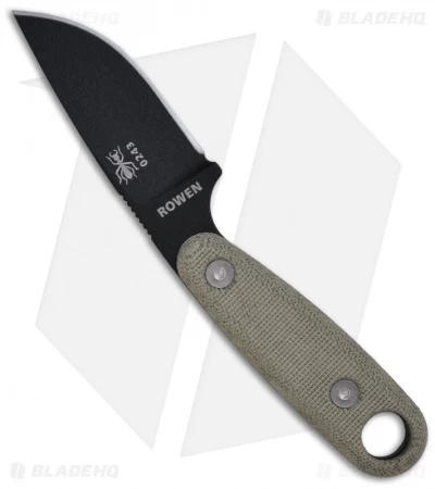 ESEE Izula-II Black Survival Concealed Carry Neck Knife + Kit Extras - Image 2