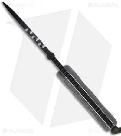 TOPS Knives ATM American Trail Maker Fixed Blade Knife (4" Black) ATM-01 - Image 3