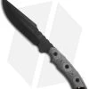 TOPS Knives Alaskan Harpoon Fixed Blade Knife Micarta (6.75 Black) AH906