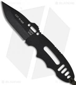 TOPS Knives C.A.T. Series #201 Covert Anti-Terrorism Fixed Blade (3.25" Black)