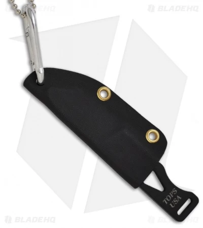 TOPS Knives Chico Fixed Blade Knife (1.875" Black) CHI-01 - Image 3