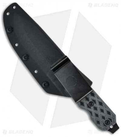 TOPS Knives FDX-45 Fixed Blade Hunter Point Knife (4.25" Black) - Image 2