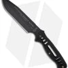 TOPS Knives High Desert Survival Knife Fixed Blade (6.25" Black Plain)