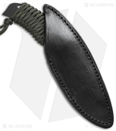 Tops Knives Cheetah Fixed Blade Knife (3.25" Black) CH262SKEL - Image 2