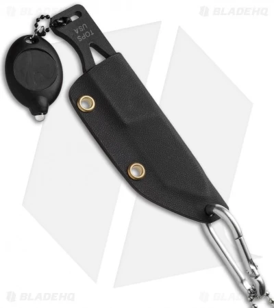 TOPS Knives Chico Fixed Blade Knife (1.875" Black) CHI-01 - Image 4