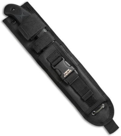 TOPS Knives Dakota Drifter Fixed Blade Knife Green Micarta (5.75" Black) DAKD-5B - Image 2