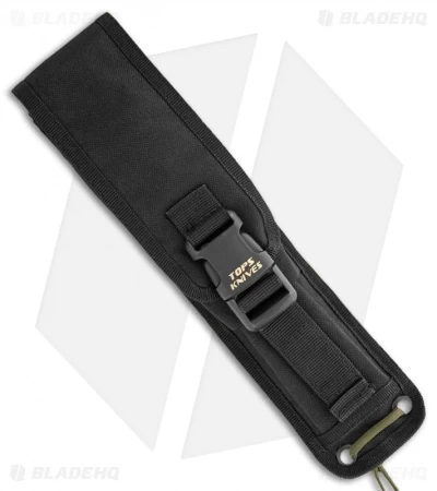 Tops Knives Border Heat Fixed Blade Knife (4.25" Black Plain) BDH-05 - Image 2