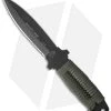 TOPS Knives Rangers Edge D/E Fixed Blade Knife Paracord (Black SER) RE3011