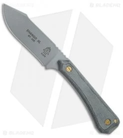 TOPS Knives Shango XL Fixed Blade Knife (4.25" Gray)