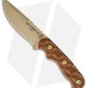 TOPS Knives Tex Creek 69 Fixed Blade Knife Tan Micarta (4.125" Tan) TEX-69