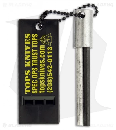 TOPS Knives Lite Trekker Tan/Green Fixed Blade Knife (4.25" Black Plain) TLT-01 - Image 3