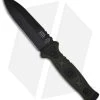 TOPS Knives Lone Rider Fixed Blade Spear Point Knife (Black PLN) LR-01