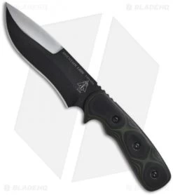 TOPS Knives Mountain Lion Hunter Point Fixed Blade Knife (5.5" Plain) MTLN-01