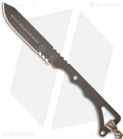 TOPS Knives Rocky Mountain Spike Fixed Blade Knife (3.5" Bronze) RMS-01
