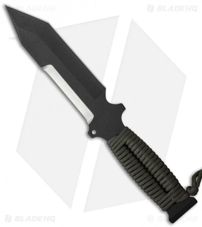 TOPS Knives Screaming Eagle Tanto Point Knife Paracord (5.625" Black) SE6020-PBT - Image 2