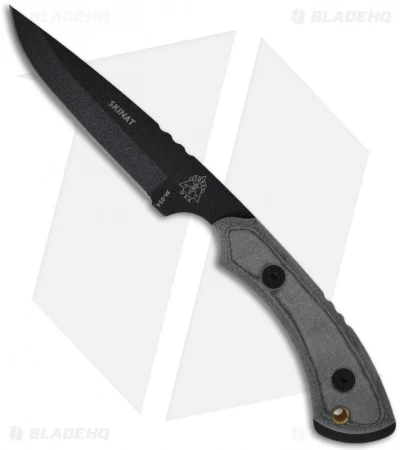 TOPS Knives Skinat Hunters Fixed Blade Knife (Black PLN) SK521
