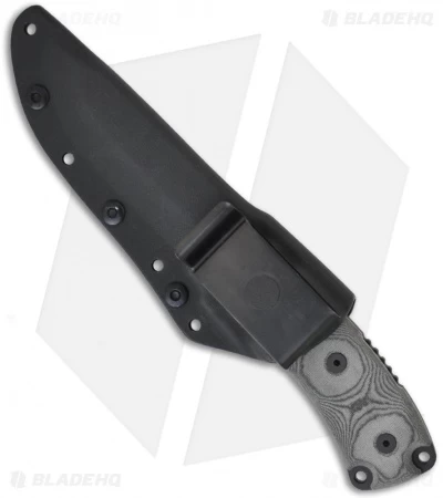 TOPS Knives Steel Eagle 105 Fixed Blade Knife (5" Black Plain) 105HP - Image 2