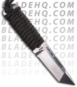 TOPS Knives SSS Bosworth Neck Knife W/ Wrapped Handle Magnetic Sheath SSSK-01